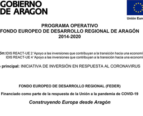 European Regional Development Fund Operational Program for Aragon 2014-2020