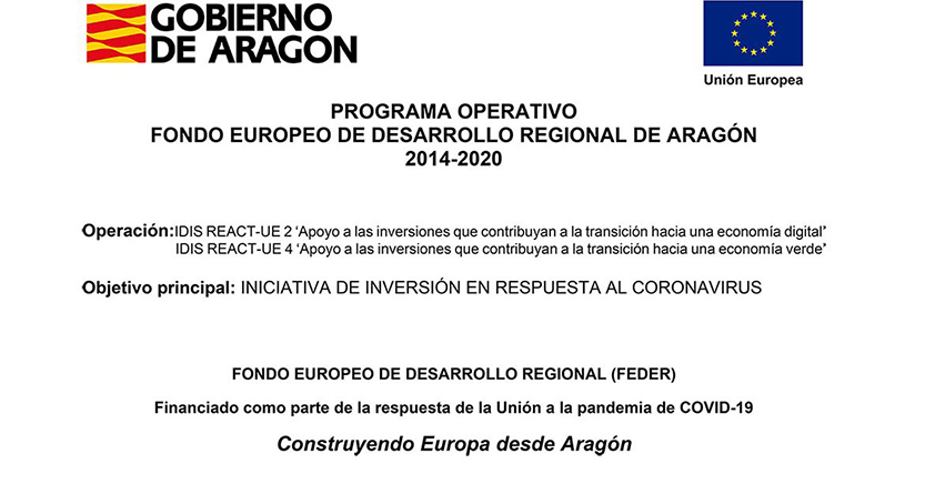 European Regional Development Fund Operational Program for Aragon 2014-2020