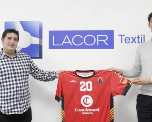 Our Passion for Sport. Lacor Textil and Balonmano Aragón united