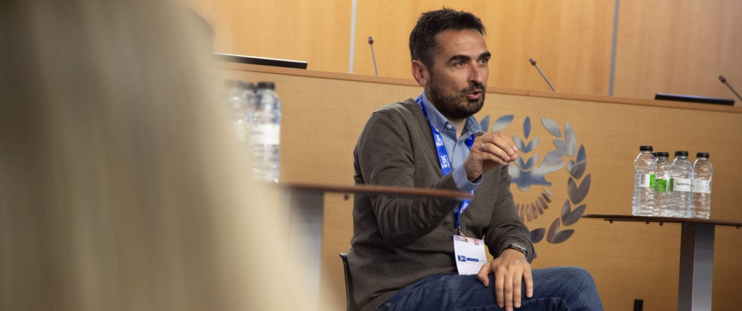 Gorka Calderón, responsable de planta de Lacor Textil